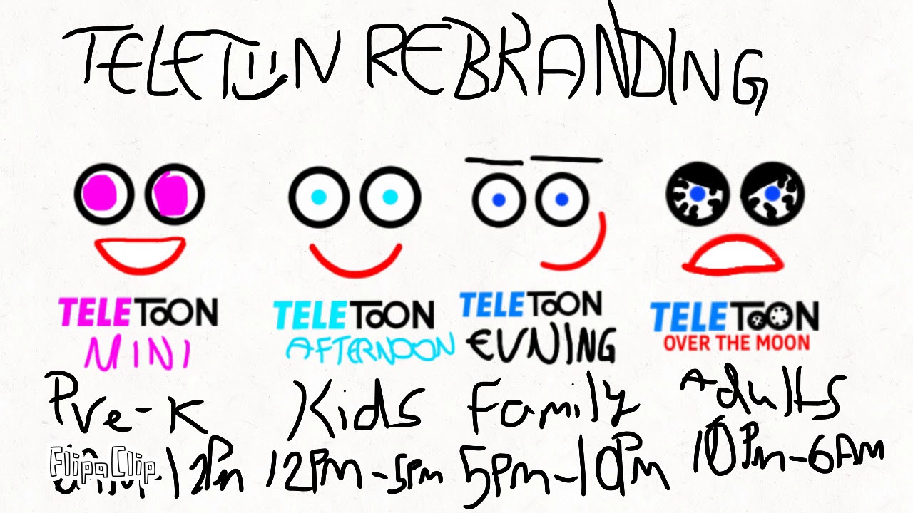 Teletoon Rebrand YouTube