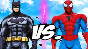 BATMAN VS SPIDERMAN - EPIC BATTLE