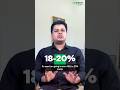 18% to 20% Returns..! How much can SIP Give? #shorts
