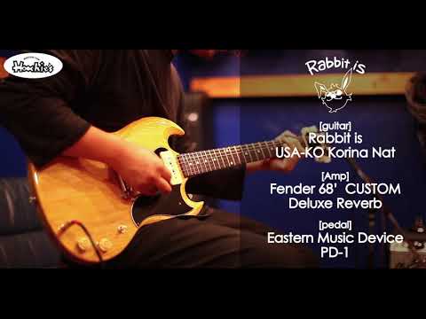 Rabbit is USA-KO Korina Natural [SOUND CHECK] - YouTube