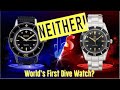 Who REALLY Made The First Ever "Dive Watch", Blancpain Or Rolex? NEITHER!