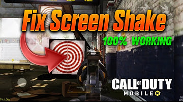 How to Fix Aim/Screen Shake in CODM Season 10