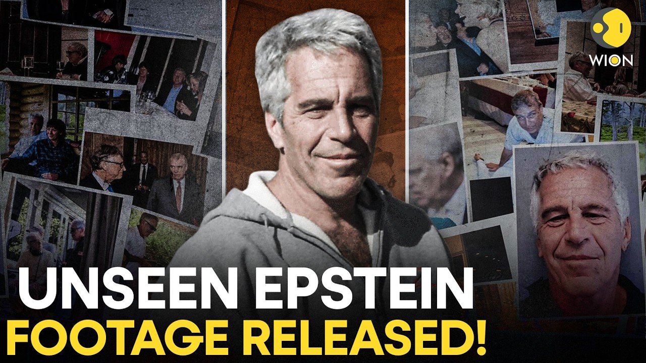 Epstein Files: DoJ Releases NEW VIDEOS Showing Epstein Dancing, Chasing Women | WION Originals