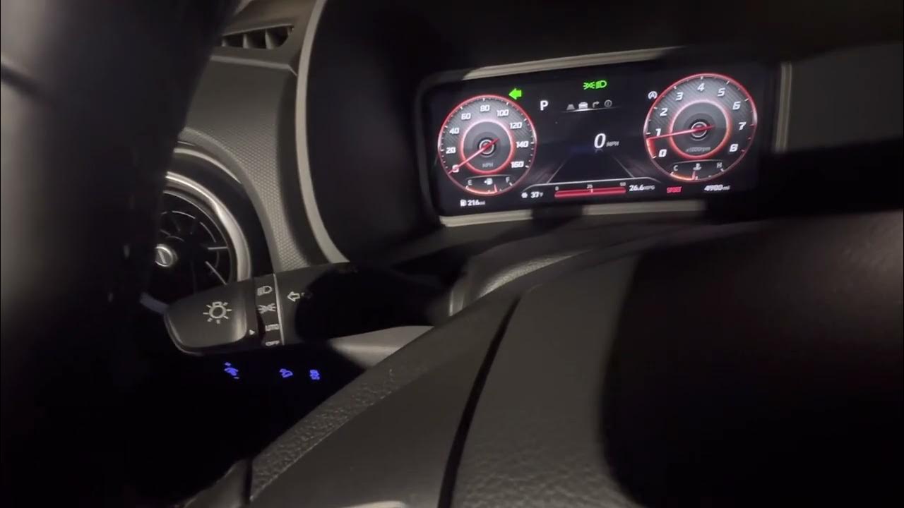 2023 Hyundai Kona turn signal and horn YouTube