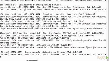 JBoss EAP Tutorial: Clustering in Standalone Mode  | packtpub.com