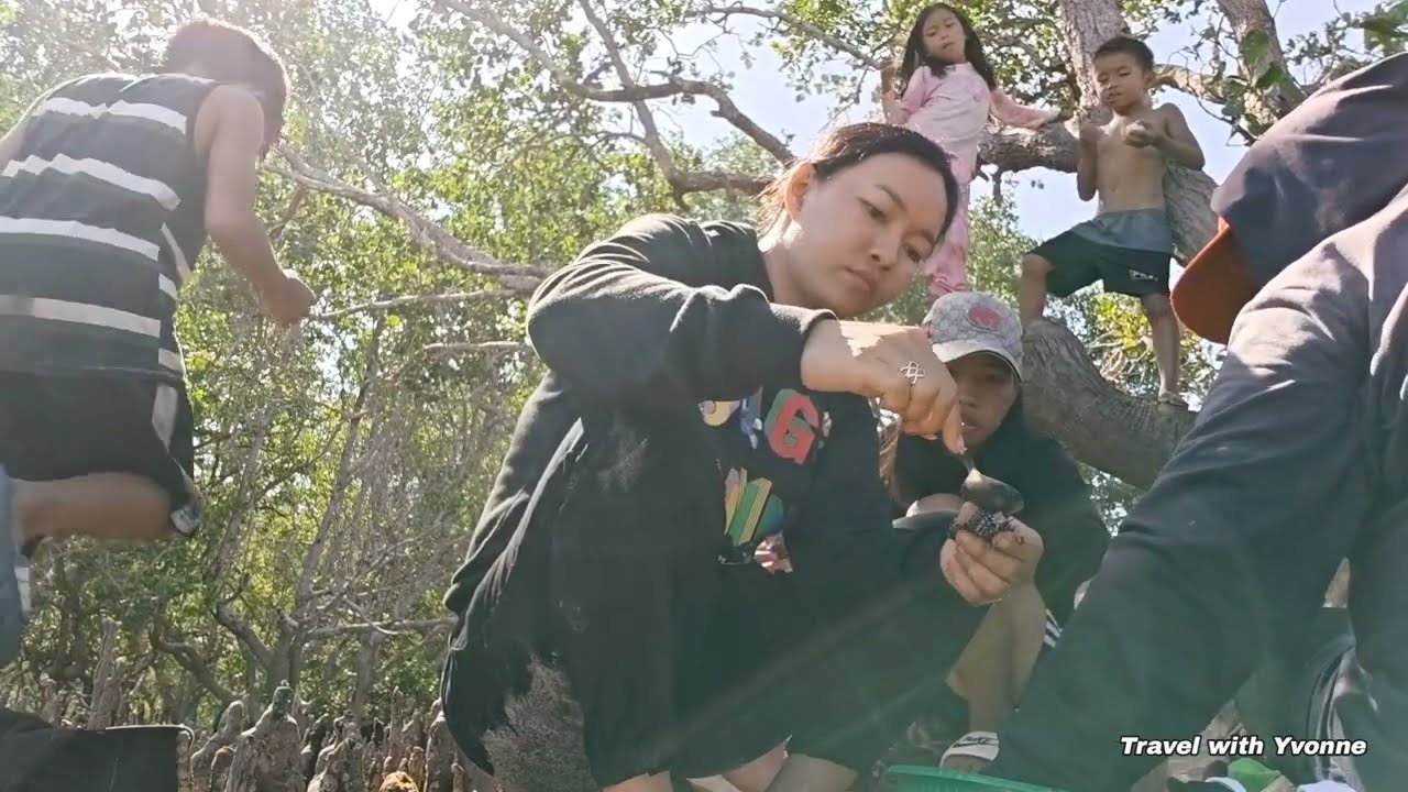 Manginhas at sa tabing dagat na kumain / dako kaayo ang hunas 