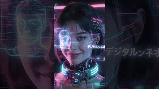 Futuristic Cyber DJ Show⚡AI Universe &amp; Space Visuals Misha &amp; Saint Players DJ Booking アニメ EDM ミュージック