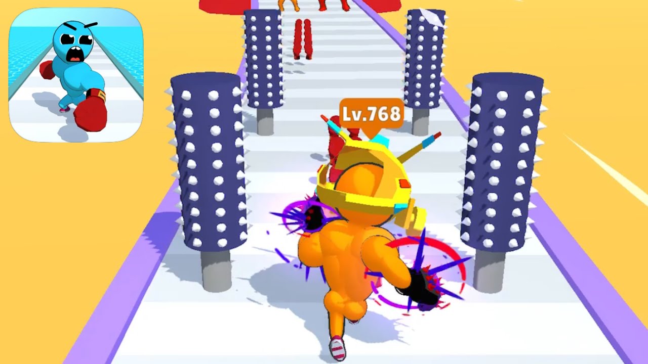 Level Up Runner - All Levels Gameplay Android, iOS