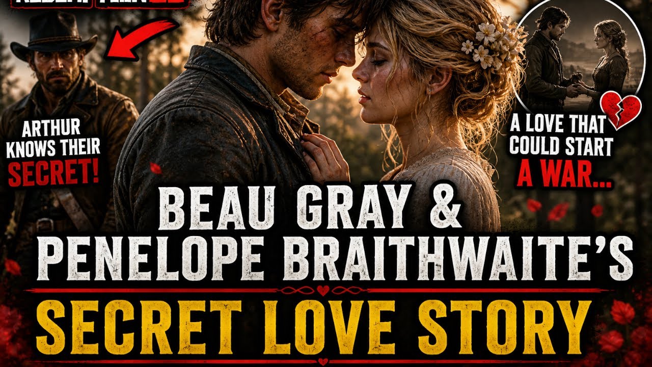 BEAU GRAY & PENELOPE BRAITHWAITE’S SECRET LOVE STORY 😳 ️ | RDR2 PART 16 ...