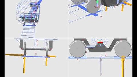 SIMPACK Multibody Simulation (MBS) - Rail - Railway vehicle