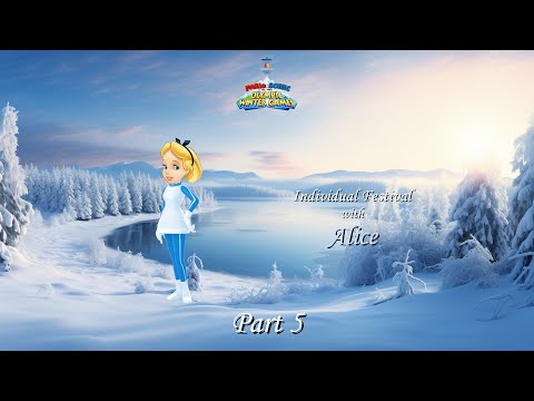 Mario & Sonic at the Olympic Winter Games Festival Mode Individual (Alice) Part 5
