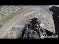 Arctic Aggressor F-16 Cockpit Cam - PACAF Demo Team - Arctic Thunder 2018