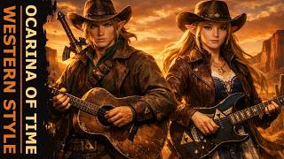 Zelda Ocarina of Time in Western Guitar - Hermanos Gutierrez Style screenshot 3