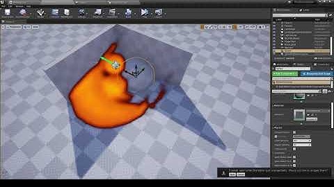 Unreal Engine 4 Niagara Fluid Simulation Experiments
