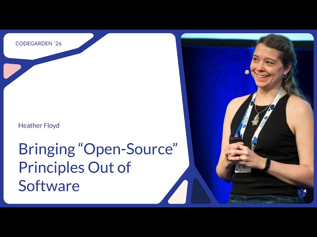 Bringing “Open Source” Principles Out of Software and Into the World