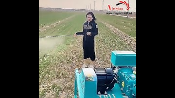 Máy phun thuốc chạy điện điều khiển từ xa Turbo TBP1800 #mayphunthuoc