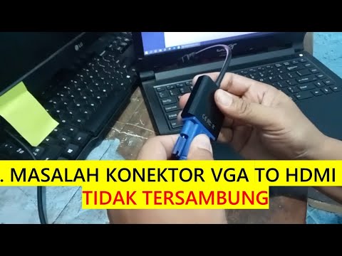 Video: Apakah adaptor VGA ke HDMI berfungsi?