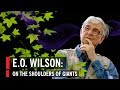 E.O. Wilson: On The Shoulders of Giants