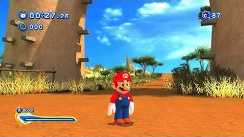 Sonic Generations PC - Custom Model Import + Skeleton + Animation test