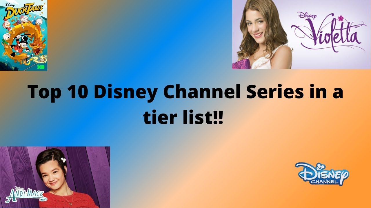 Disney Channel Shows Tier List 72