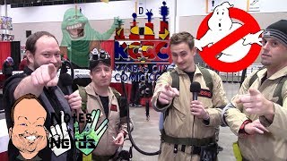 Notes and Nerds talking with The Ghostbusters | Kansas City Comic Con 2017