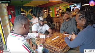 Jamaicans Domino Victory At Jamrock Restaurant Kenya For And