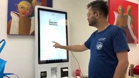 Our Team Installing Qwaiting at NUS National University of Singapore | Education Queue System