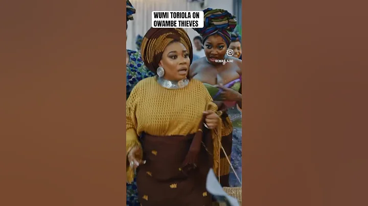 Wumi Toriola on Eniola Ajao new movie Owambe Thieves #wumitoriola #trending #shorts #owambethieves