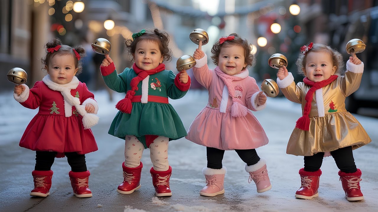 Jingle Bells Dance Party! 🎅 | Christmas Song for Kids | Fun Actions ...
