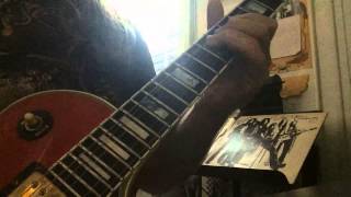Alice Cooper &quot;Reflected&quot; some Glen Buxton Licks, guitar playthrough