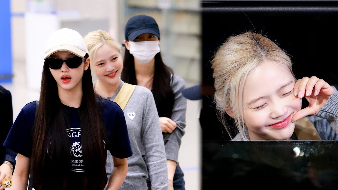 231009 오마이걸 효정 (OH MY GIRL HyoJung) KCON 사우디 입국 직캠(Fancam) [4K 60p] @인천국제공항 ICN