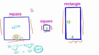 Basic Math Tutorial - 3 - Addition with Perimeters