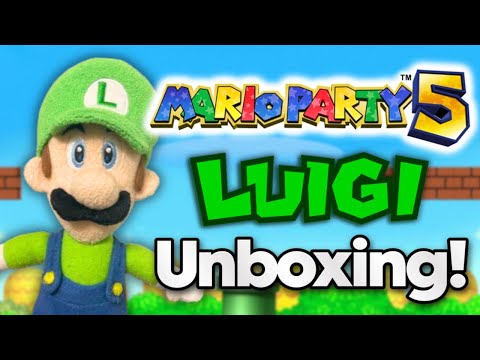 Mario Party 5 Luigi Plush Unboxing! - SuperMarioZach