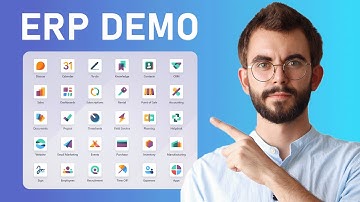 ERP Software Demo - Enterprise Resource Planning Explainer Video