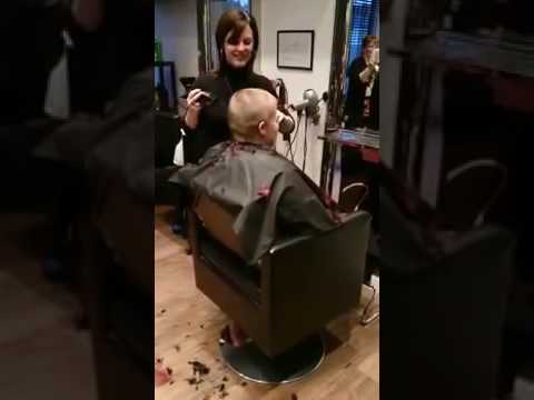 Bad & Bald HeadShave Girls Series - Girl's barbershop 