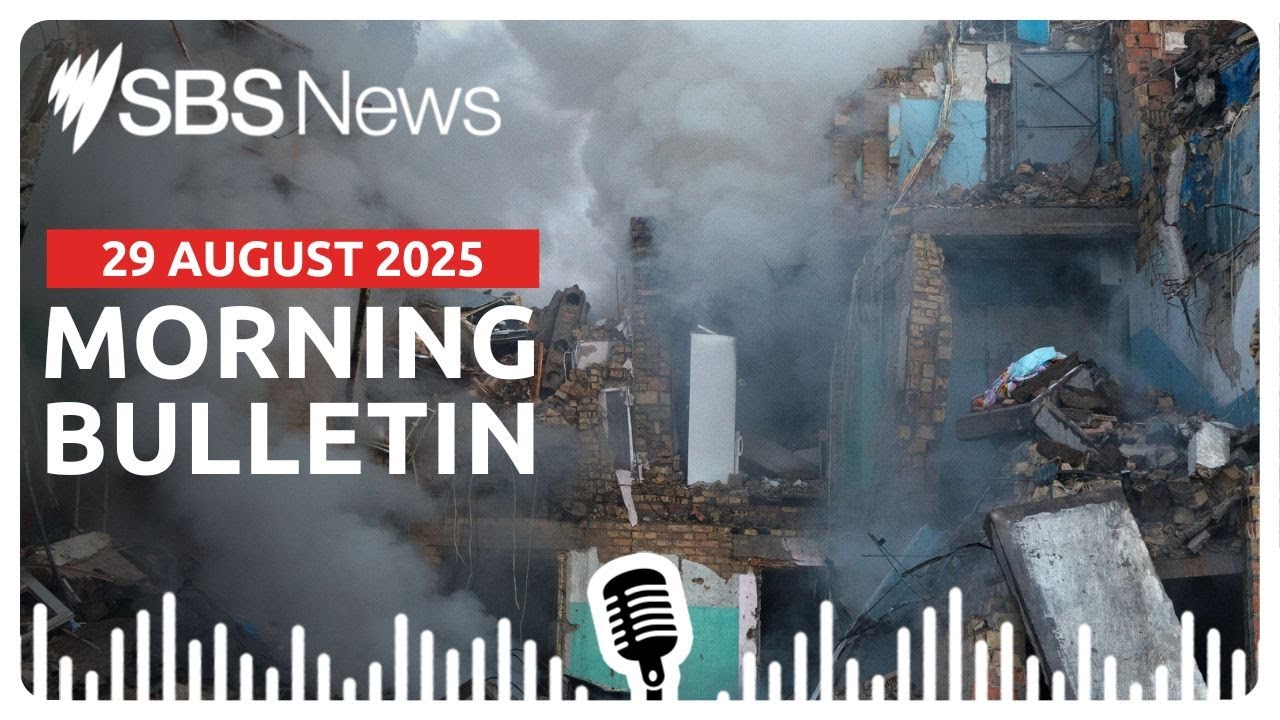 Outrage after Russian strikes on Kyiv | Morning News Bulletin 29 August 2025
