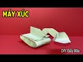 HƯỚNG DẪN LÀM MÁY XÚC BẰNG GIẤY PHẾ LIỆU  - INSTRUCTIONS FOR MAKING PAPER A EXCAVATOR - DIY GIẤY MÀU