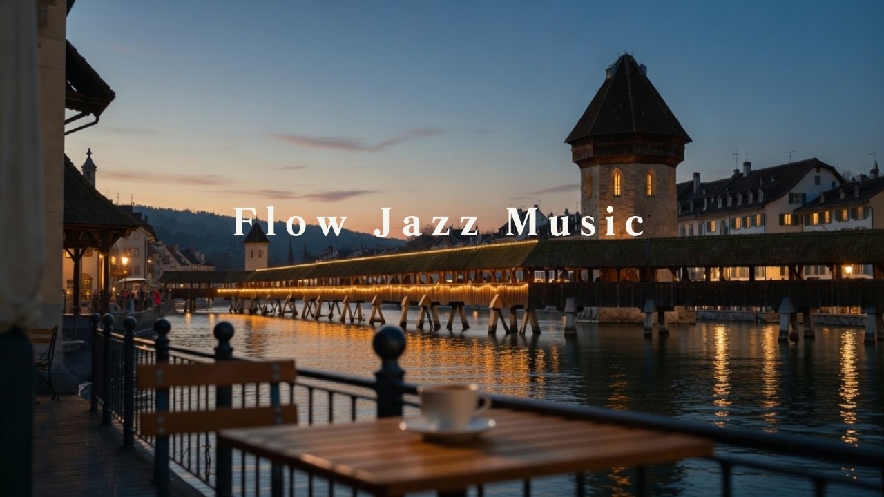 [playlist]  Coffee & Jazz at Kapell Bridge /Quiet Focus Music for Work, Study & Reading/late night