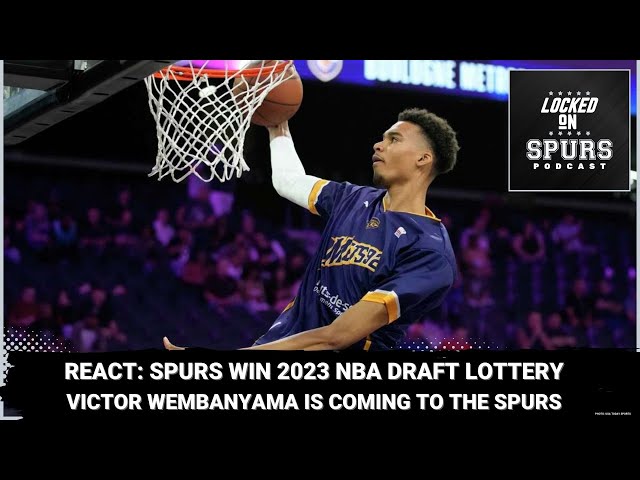 San Antonio Spurs win NBA Draft lottery and are expected to pick 7