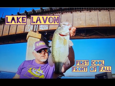 Lake Lavon Bass Fishing: First Cool Front of Fall