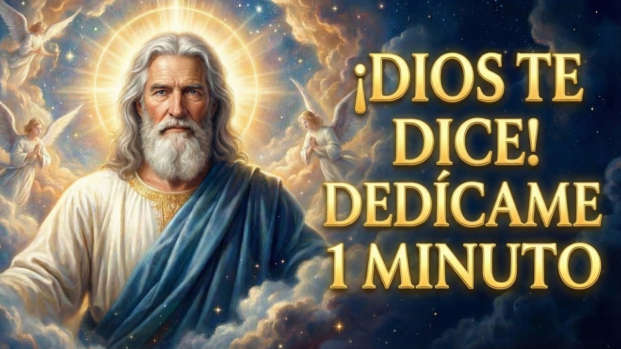 DAME 1 MINUTO | DIOS TIENE UN IMPORTANTE MENSAJE HOY - YouTube