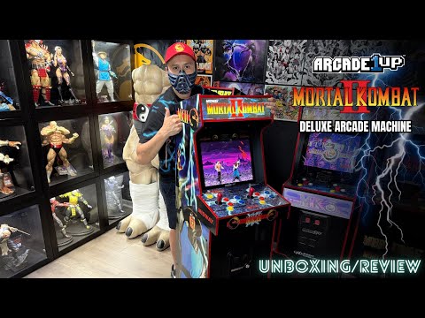 Unboxing the Mortal Kombat II Deluxe Cabinet | With @UncannyCarlos
