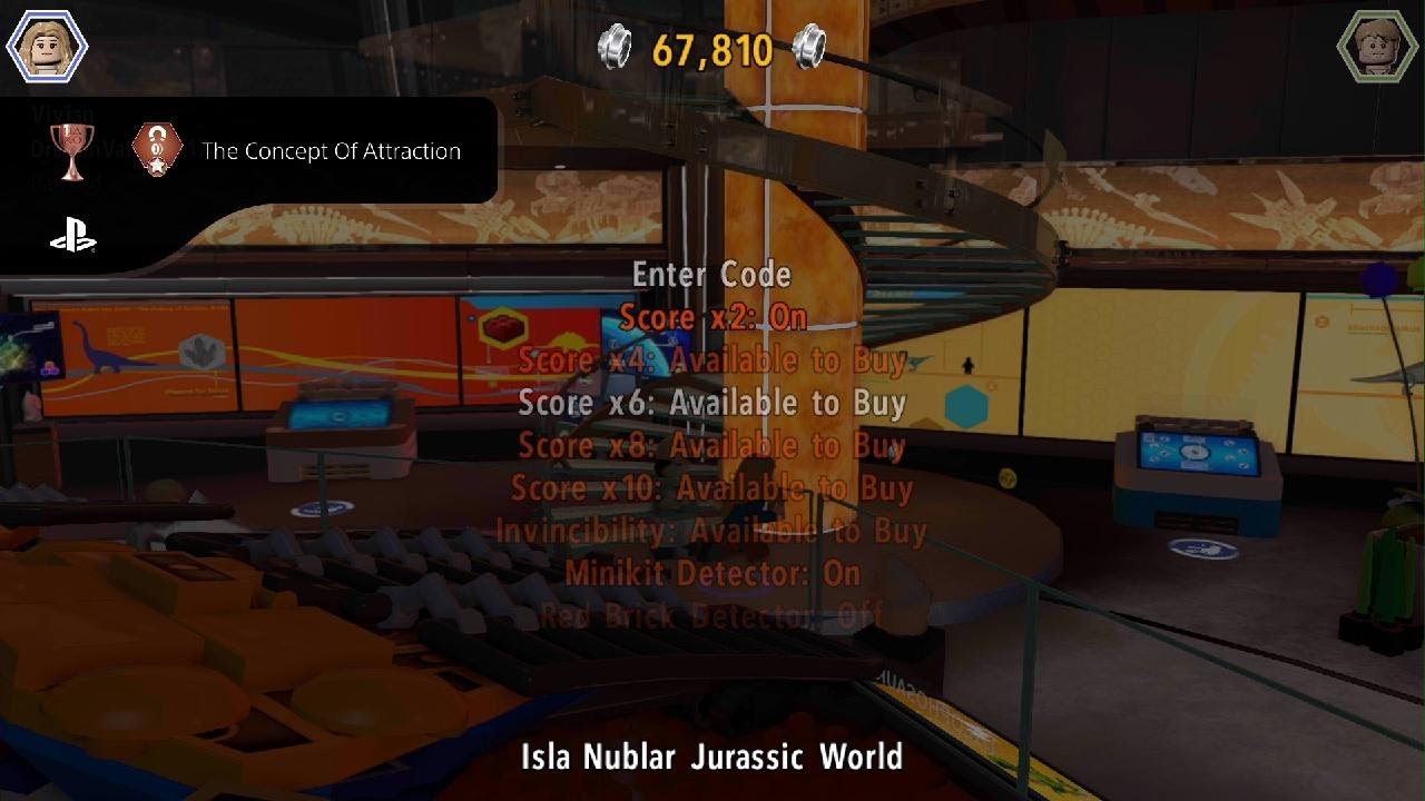 LEGO Jurassic World Trophy The Concept Of Attraction