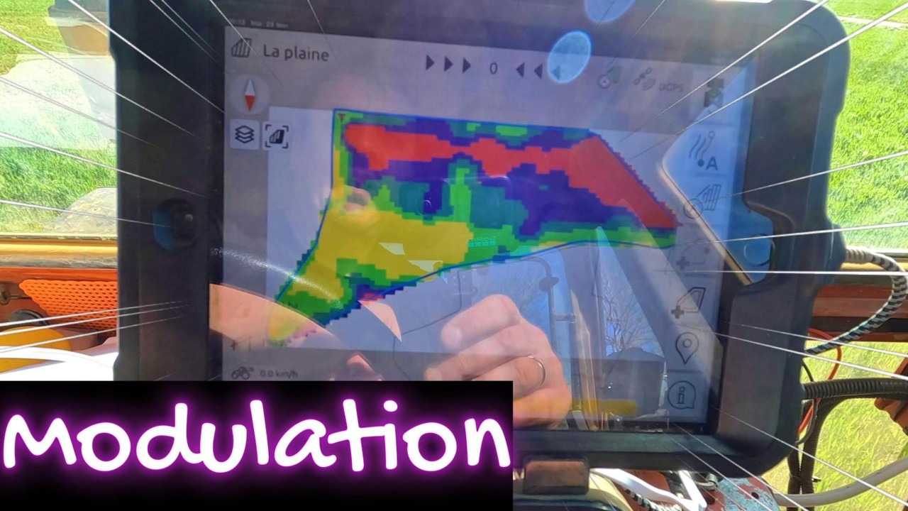 Engrais sur blé avec modulation - 2026