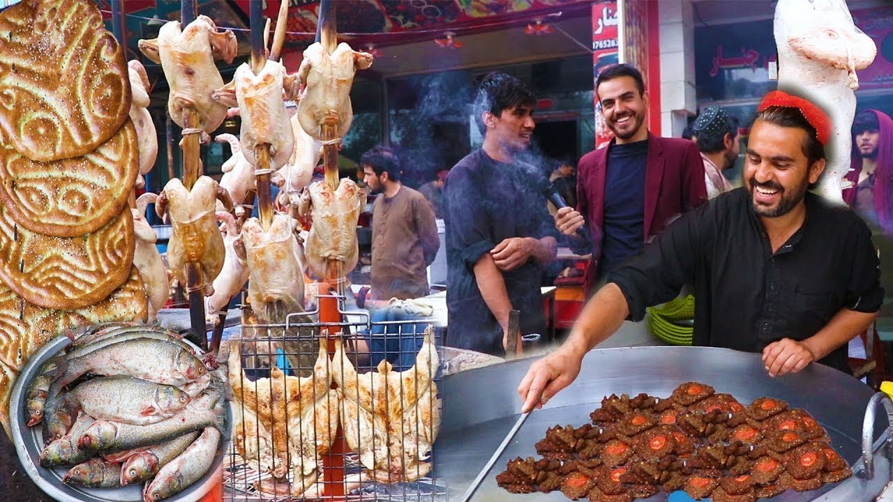 ضیا، مرغ سجی، ماهی وطنی، شاه شهید کابل، چپلی کباب - YouTube