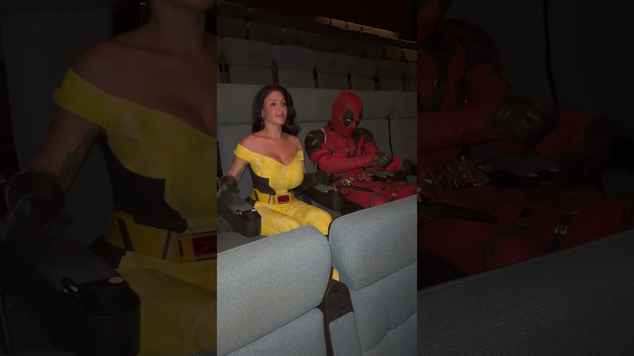 We went to go see our movie 🖤♥️⭐️