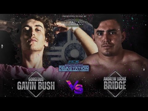 HEARTLAND CHAMPIONSHIP WRESTLING SINGLE MATCH - Gavin Bush vs Andrew Lucha Bridge