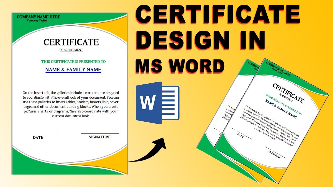 Make certificate