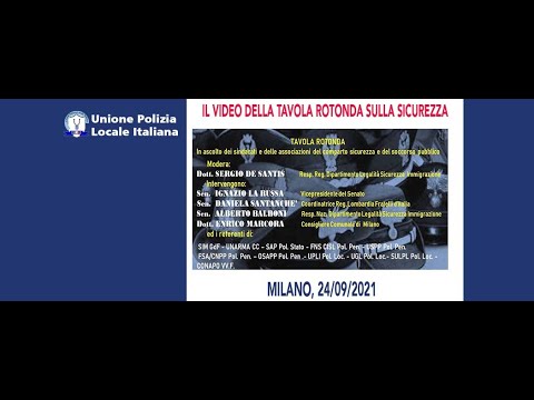 Tavola rotonda Milano su stato comparto polizia e riforma polizia locale