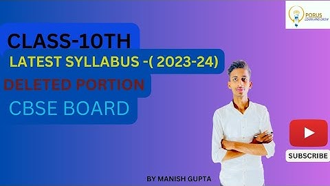 Class-10th maths new syllabus (2023-24) CBSE board||